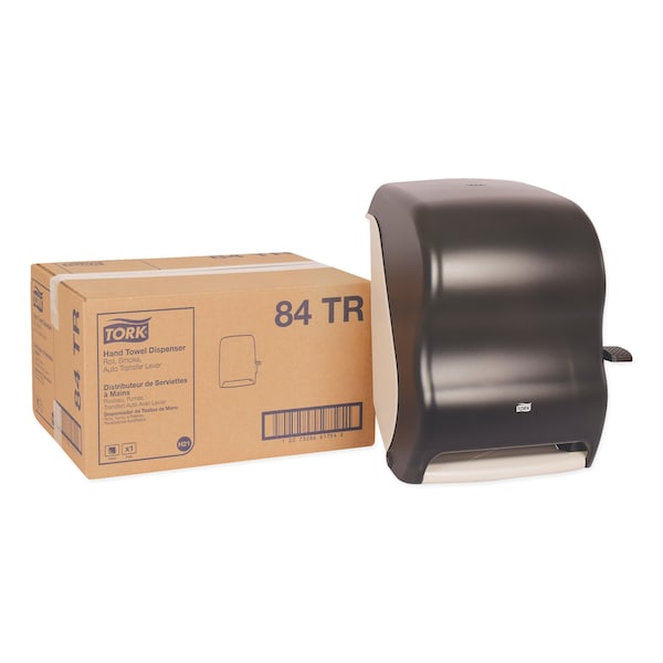 Tork Tork Paper Hand Towel Roll Dispenser Smoke H21, PushDown Handle